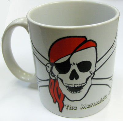 Pirate Mug made with sublimation printing
