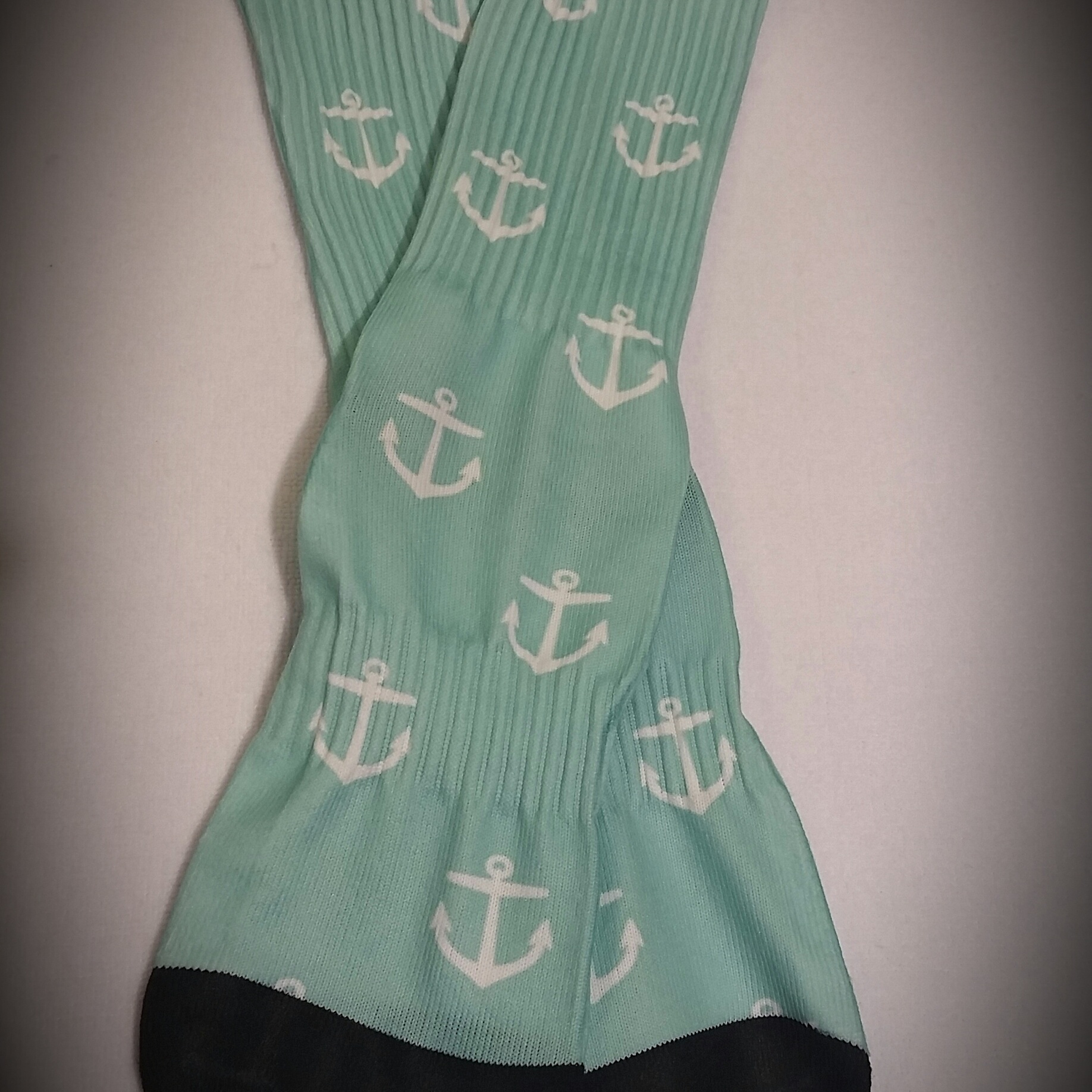 Anchor Socks made with sublimation printing