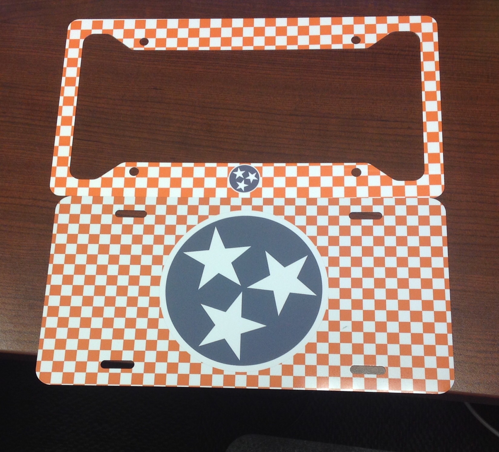 FOOTBALL TIME IN TENNESSEE made with sublimation printing
