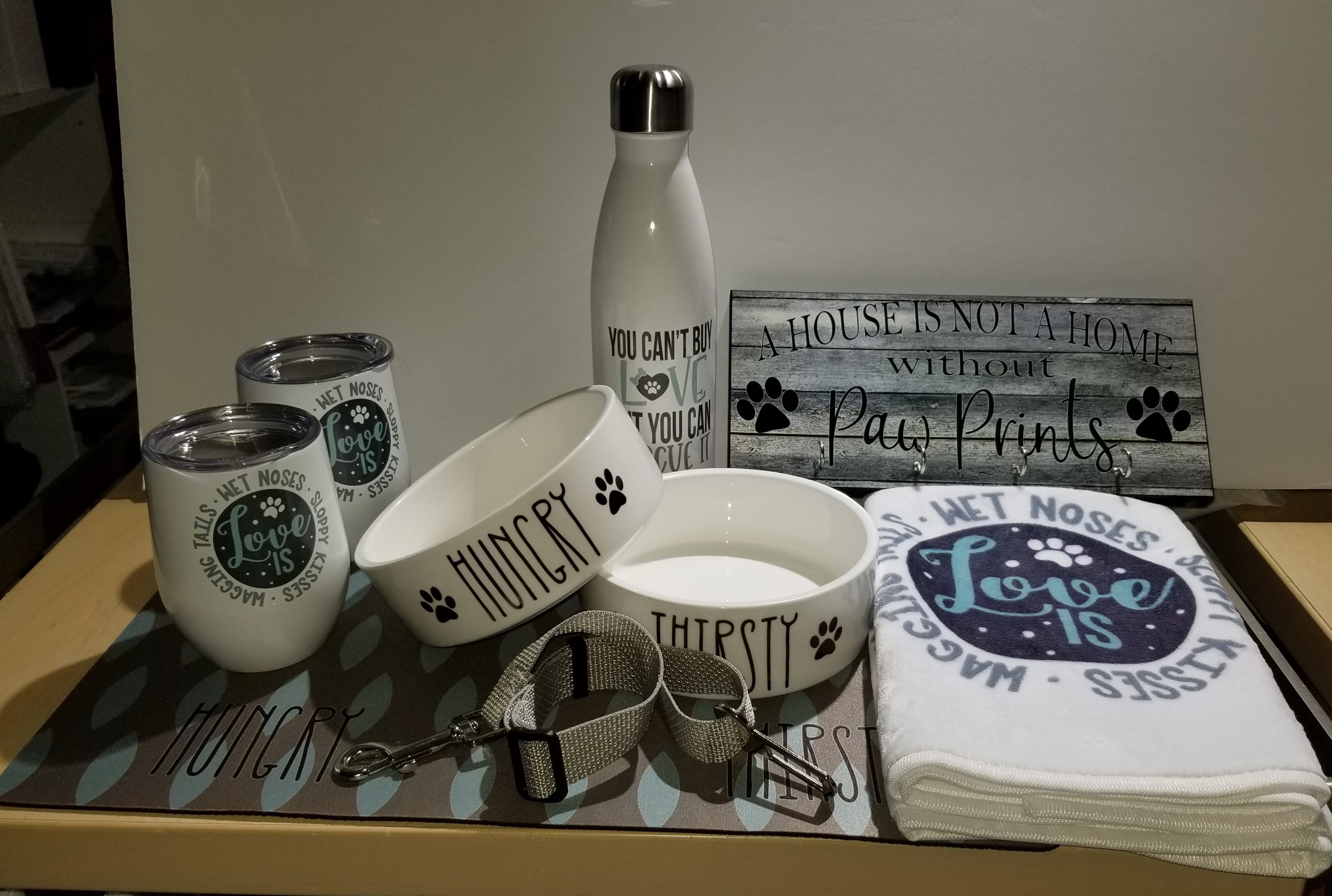 Pet Rescue collection made with sublimation printing