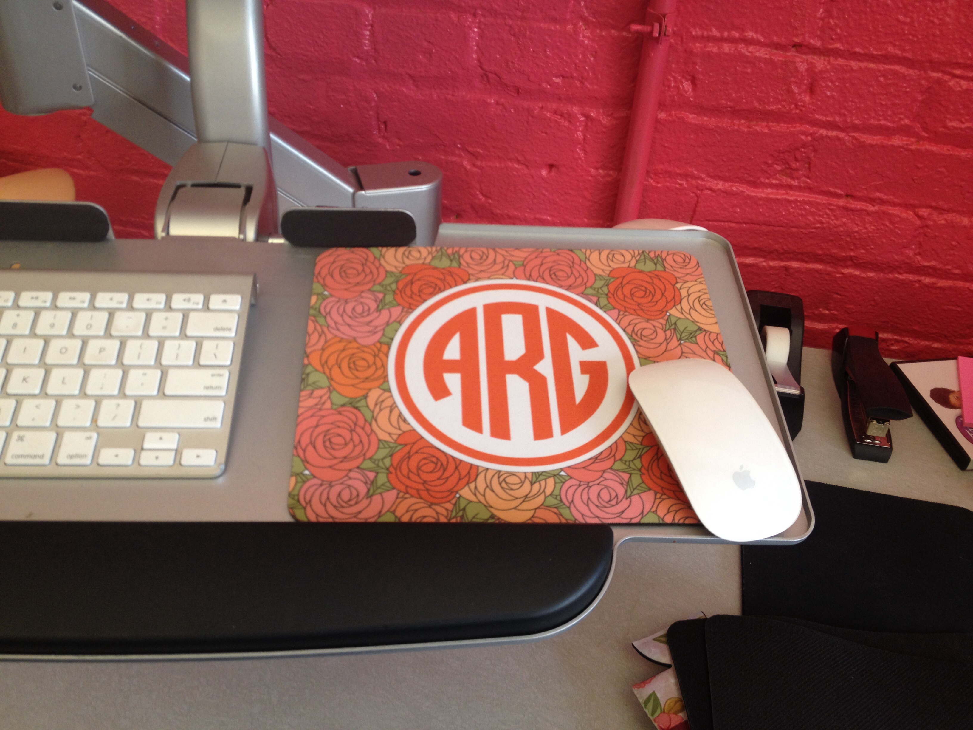 Mousepads made with sublimation printing