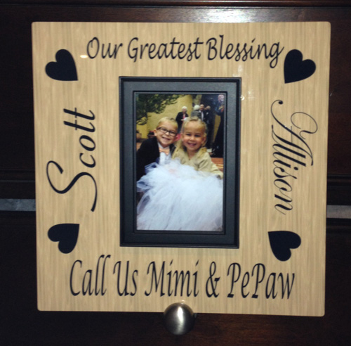 Blessings made with sublimation printing
