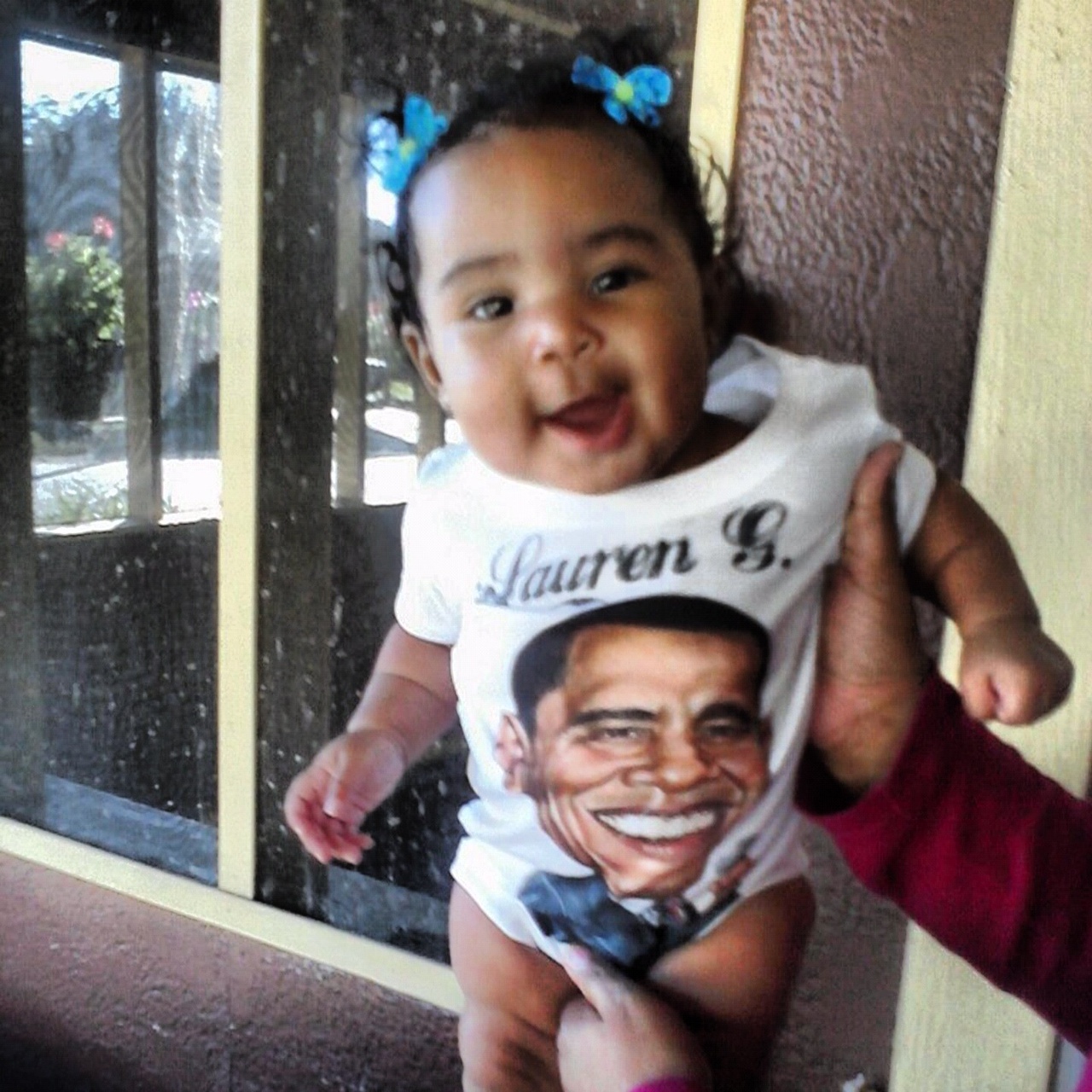 SHE LOVE HER ONESIE made with sublimation printing
