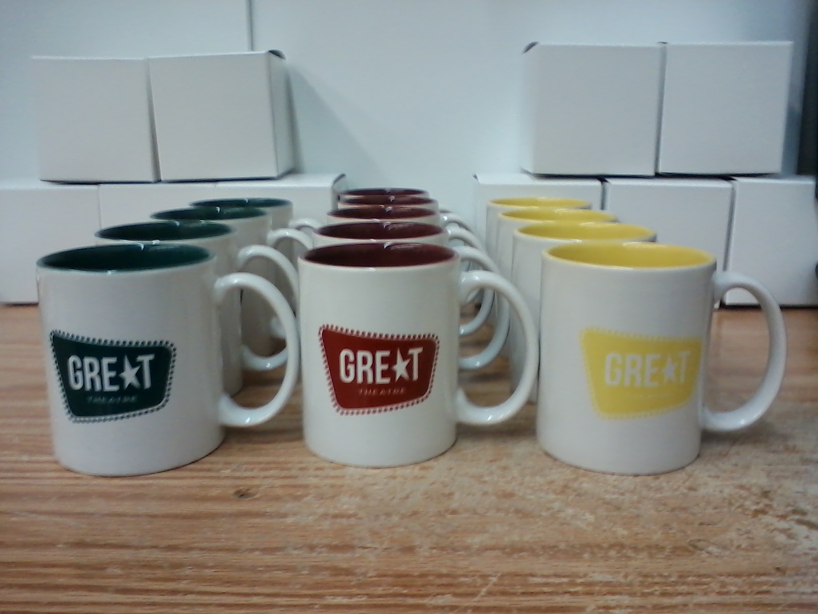 Deco Mugs made with sublimation printing