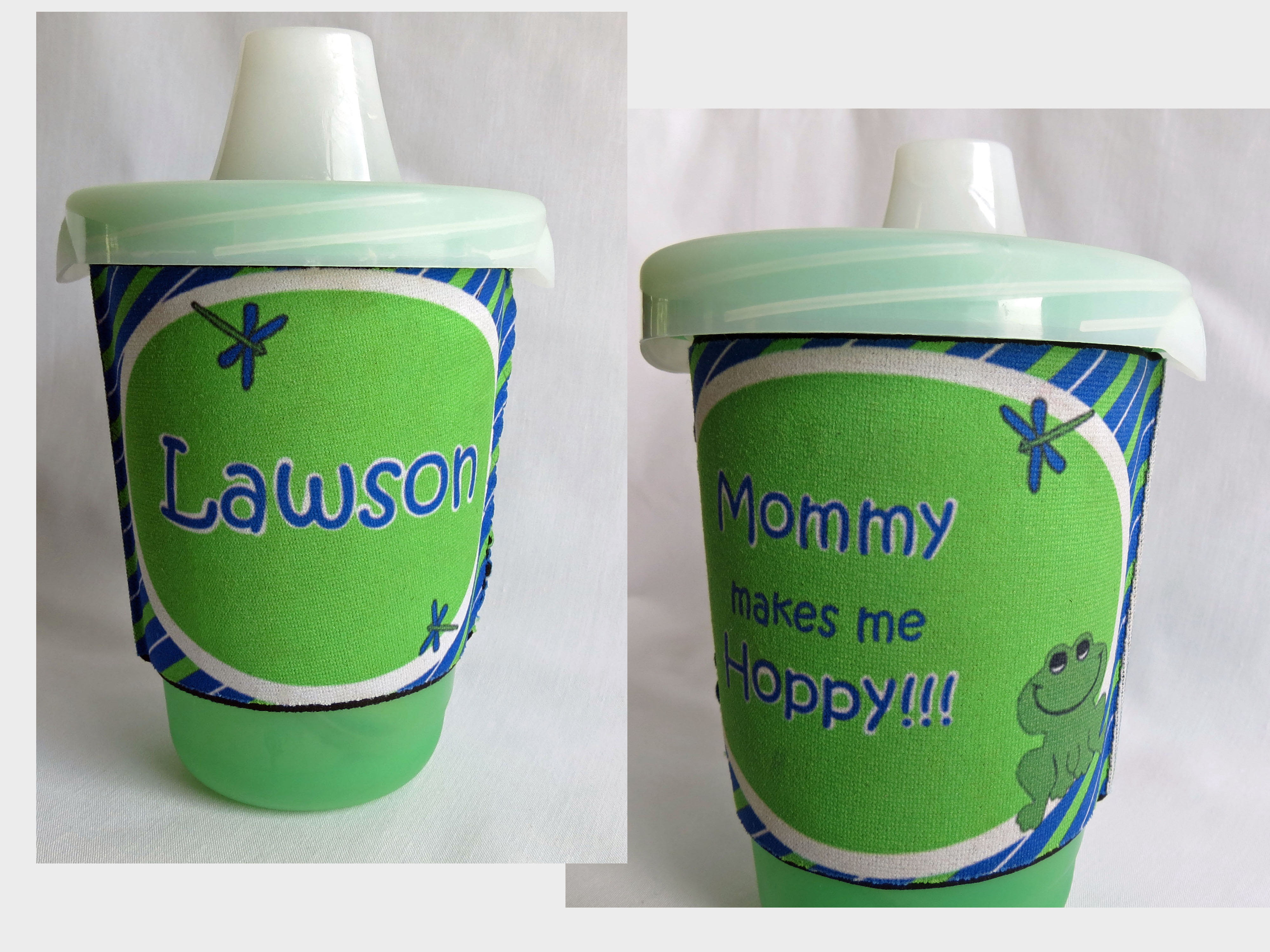 Sippy Cup Holder made with sublimation printing