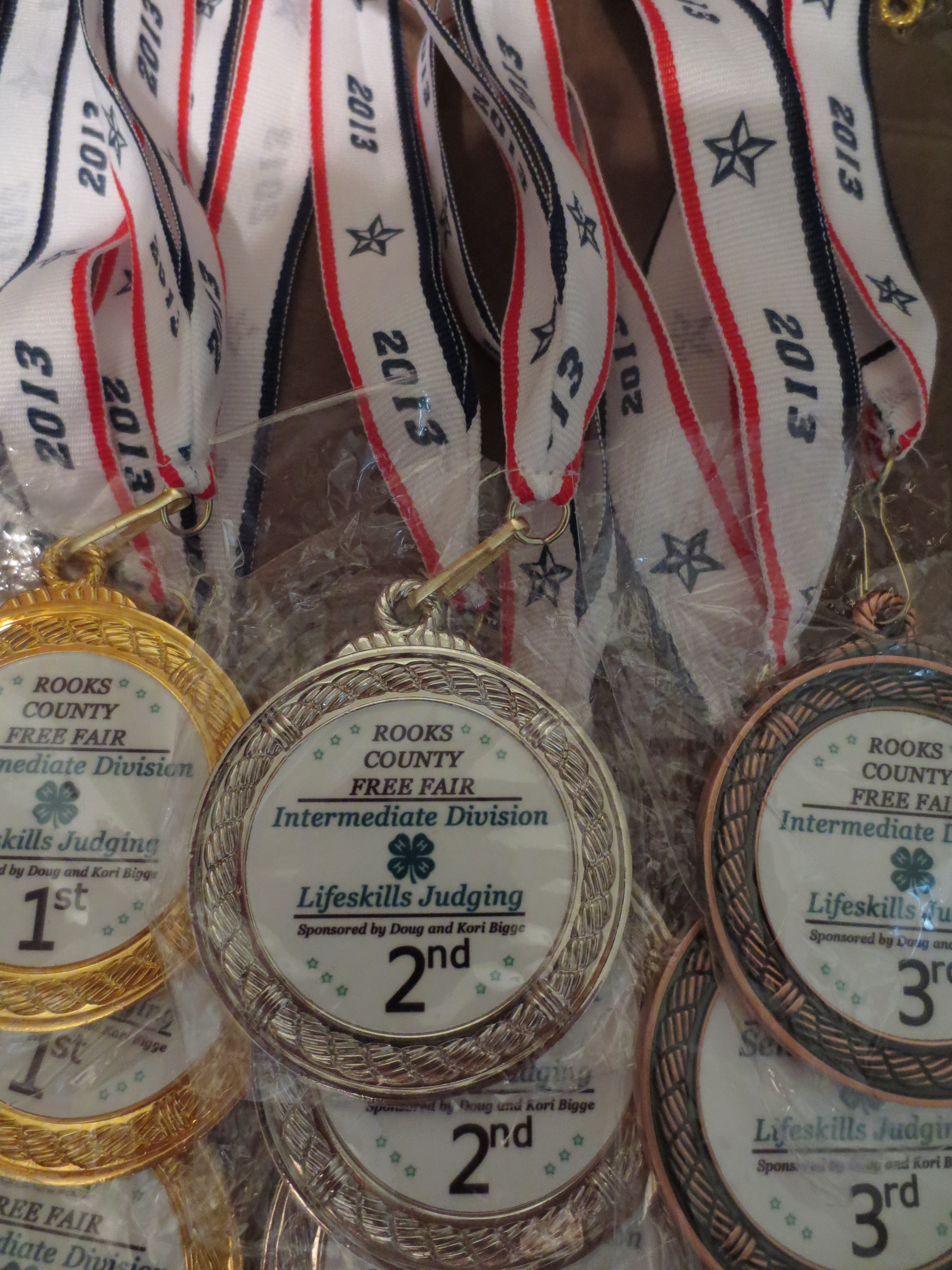 Award Medals made with sublimation printing