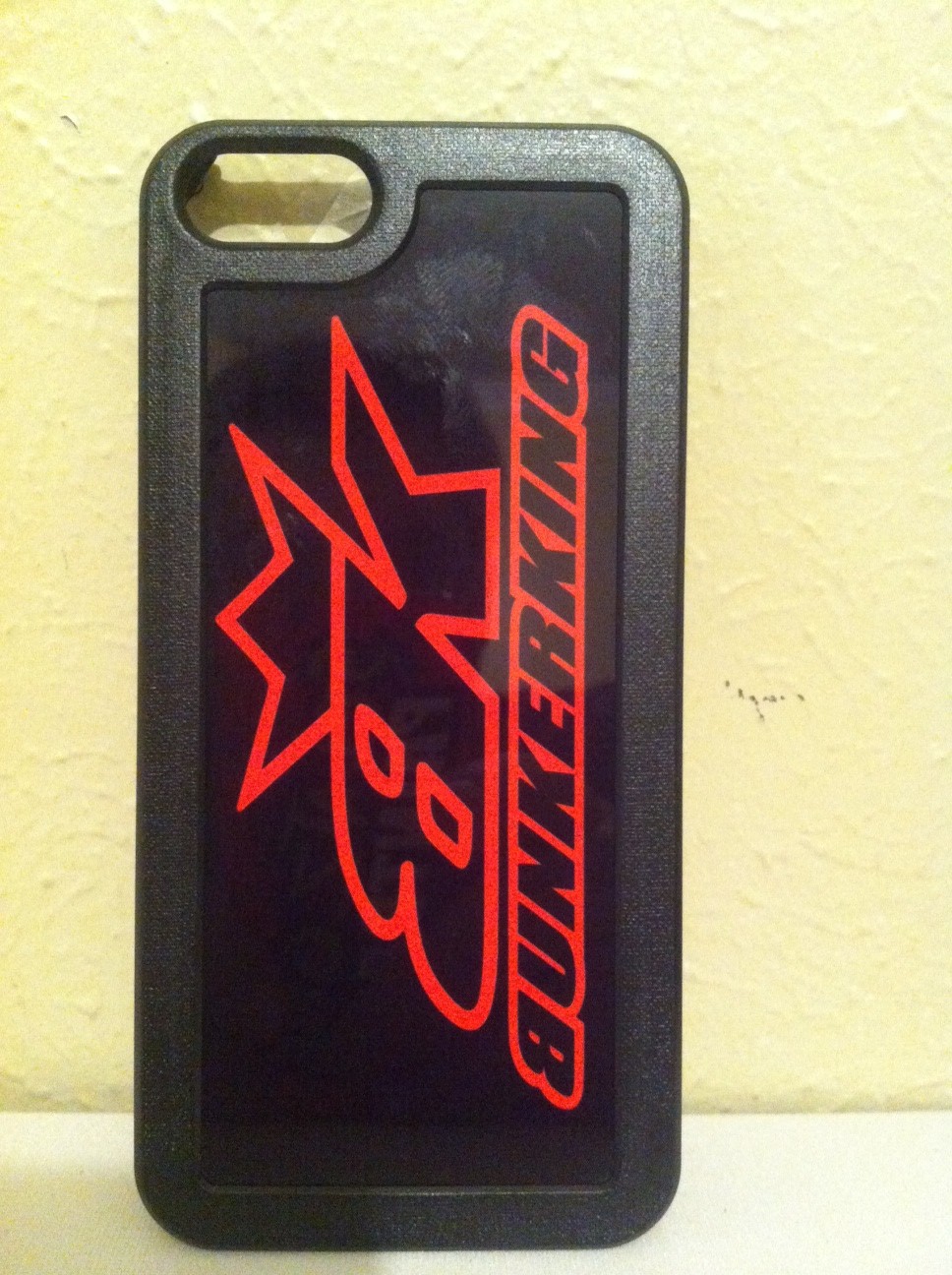 Bunker King Iphone 5 Case made with sublimation printing