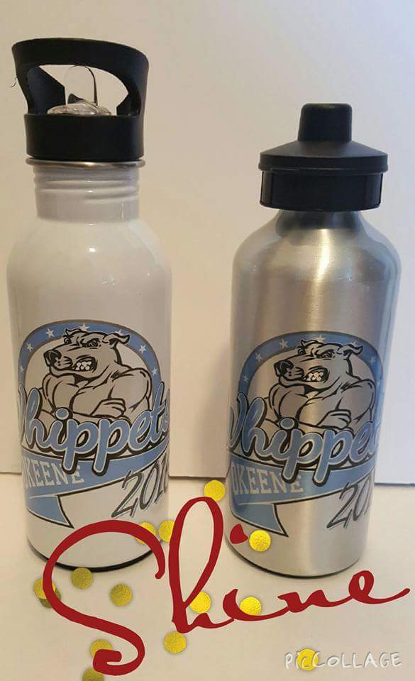 Waterbottles! made with sublimation printing