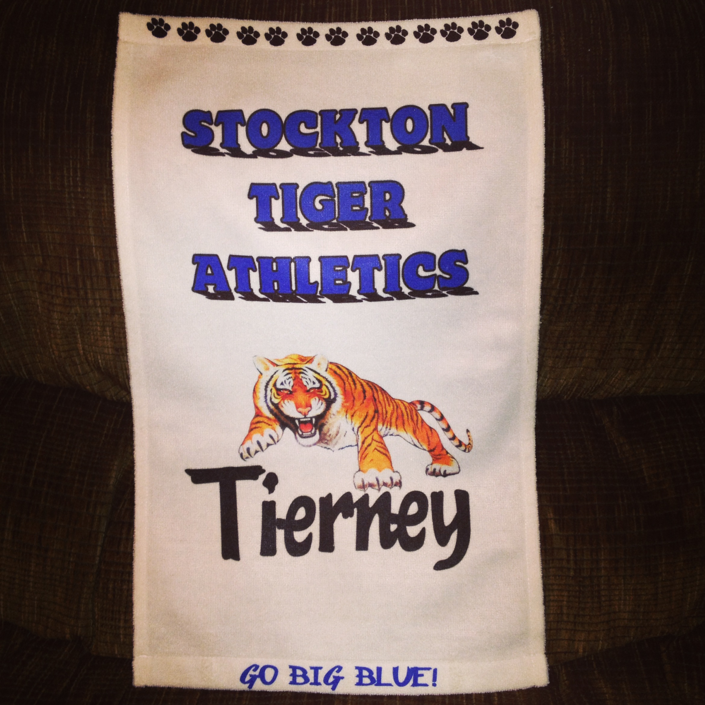 Sports Towels made with sublimation printing