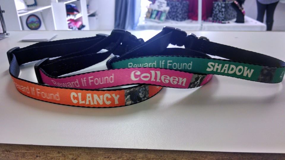Pet Collar made with sublimation printing