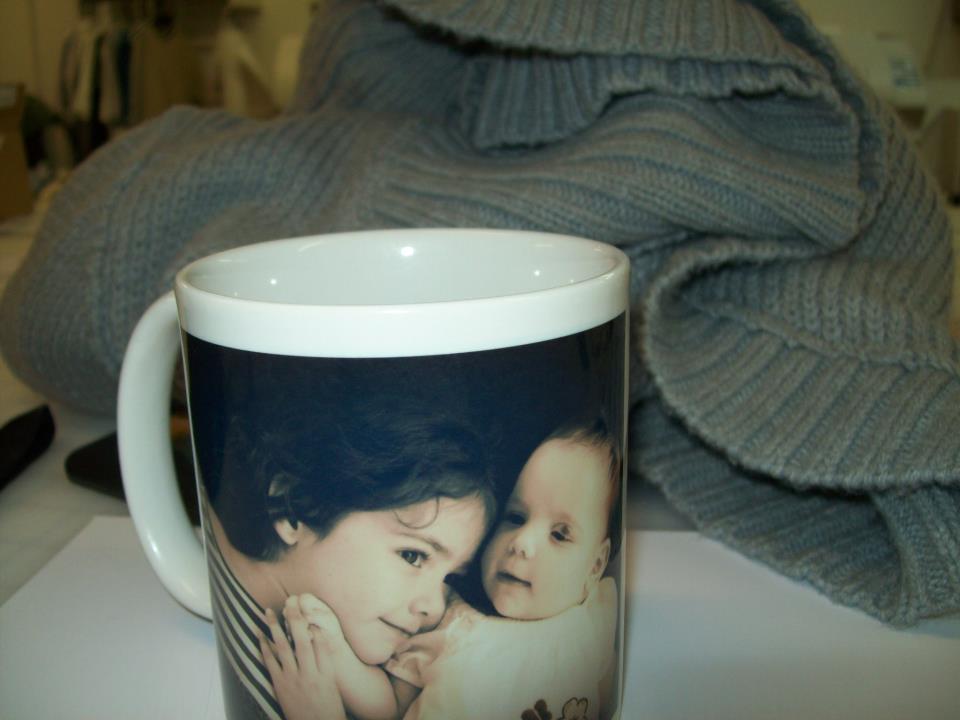 coffee mug made with sublimation printing