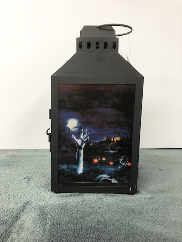 Haunted Lantern made with sublimation printing
