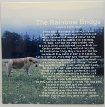 The Rainbow Bridge made with sublimation printing