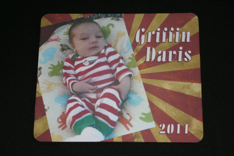 Merry Christmas Mousepads made with sublimation printing