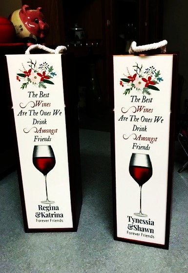 Wine Cases made with sublimation printing