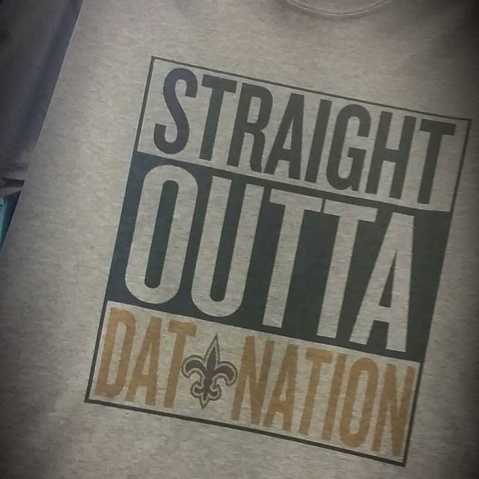 Dat Nation made with sublimation printing