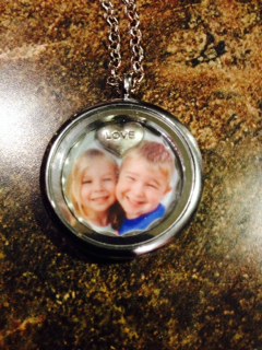 Photo Locket made with sublimation printing