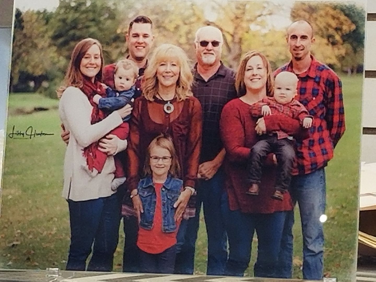 Rutledge Family made with sublimation printing