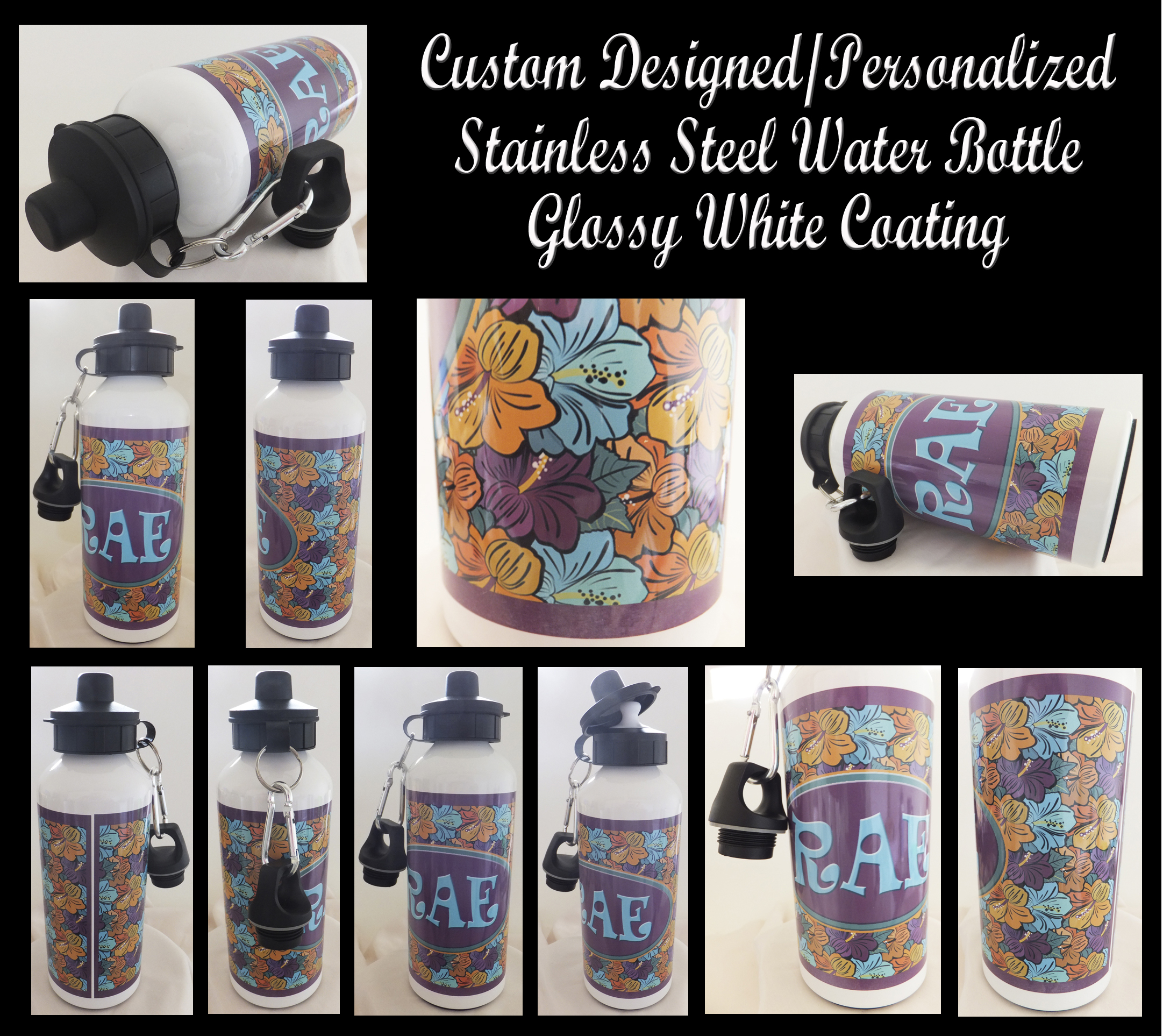 Custom Sport Bottle made with sublimation printing