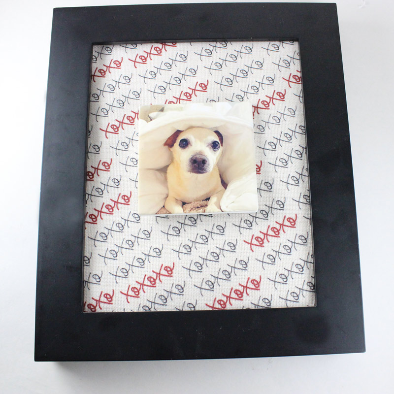 XOXOXO Framed made with sublimation printing