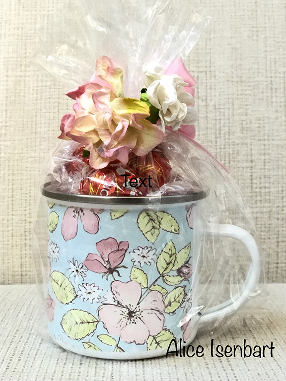 Valentine Camp Cup made with sublimation printing