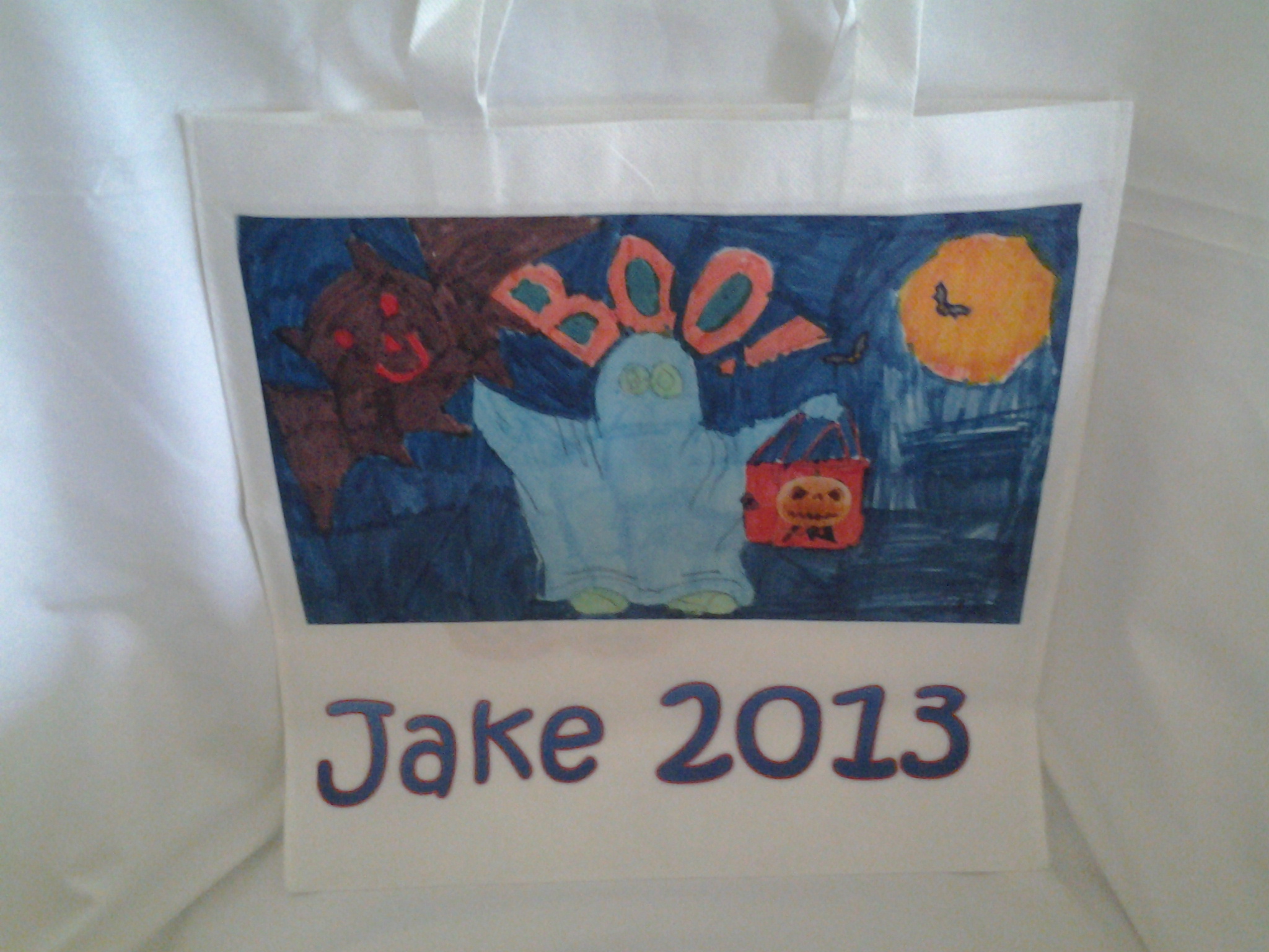 Halloween Bags made with sublimation printing