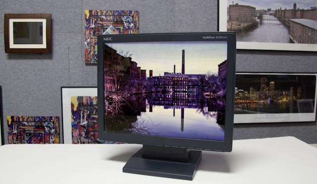 Monitor frame made with sublimation printing