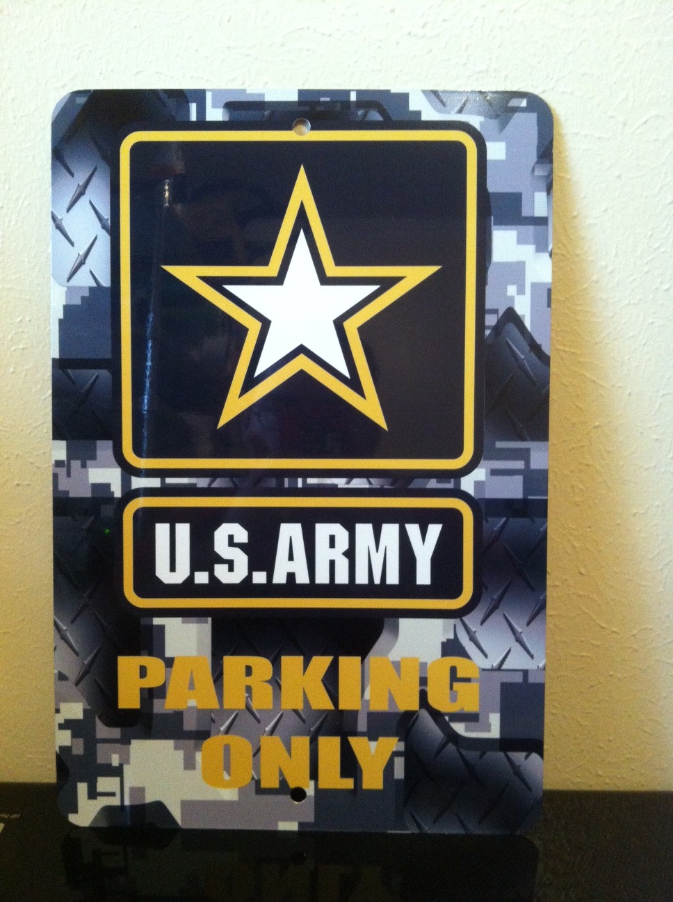 No Parking Only Signs made with sublimation printing