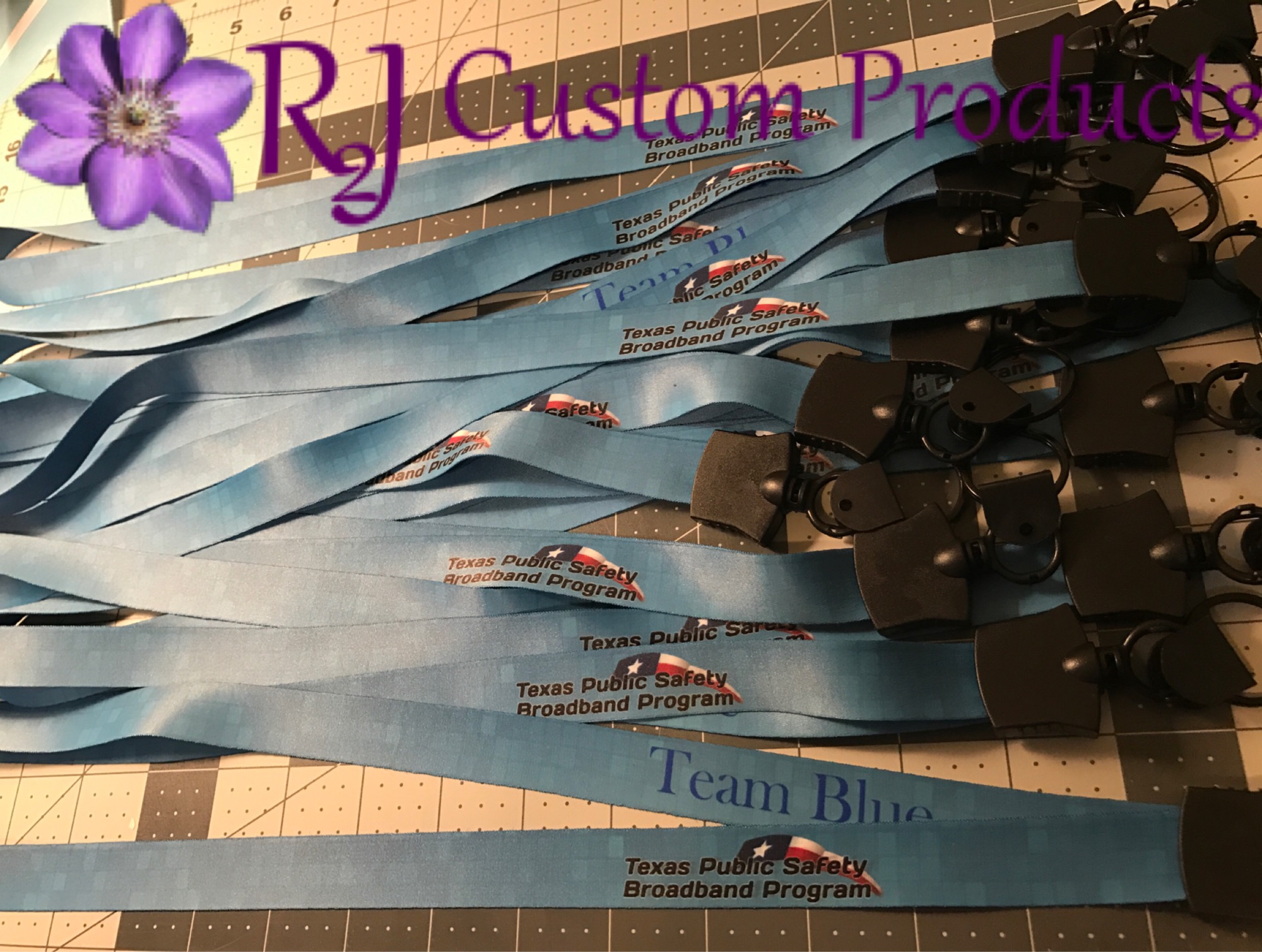 lanyards made with sublimation printing
