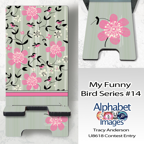 My Funny Bird series #14 made with sublimation printing