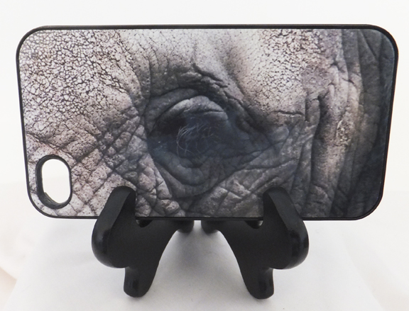 Elephant Eye IPhone 4 cover made with sublimation printing