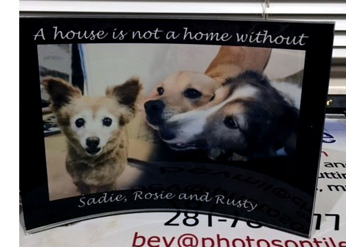 a House is not a Home. . . made with sublimation printing