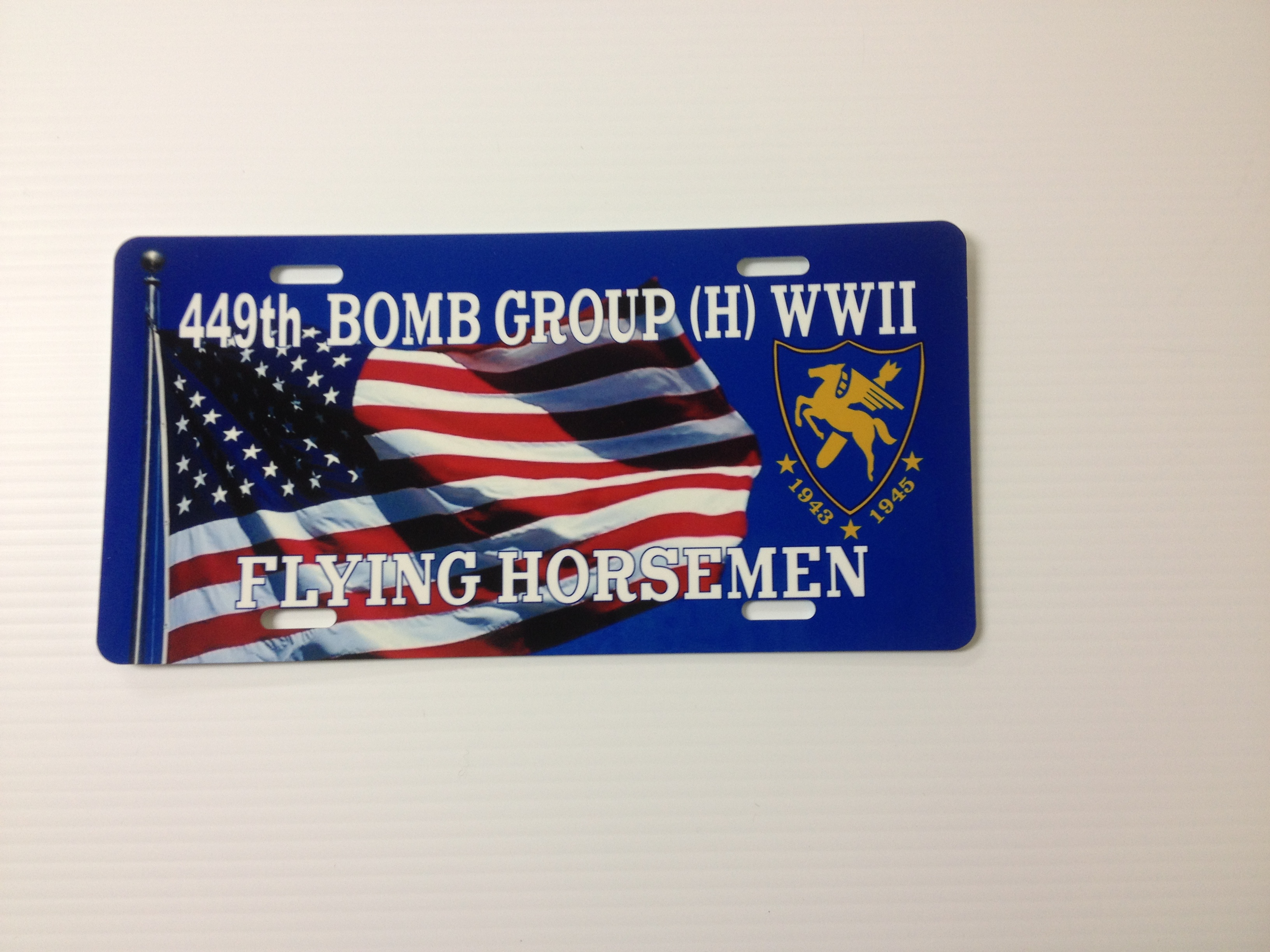 WWII Reunion made with sublimation printing
