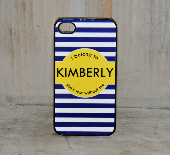 KimberlyLostPhoneCase made with sublimation printing