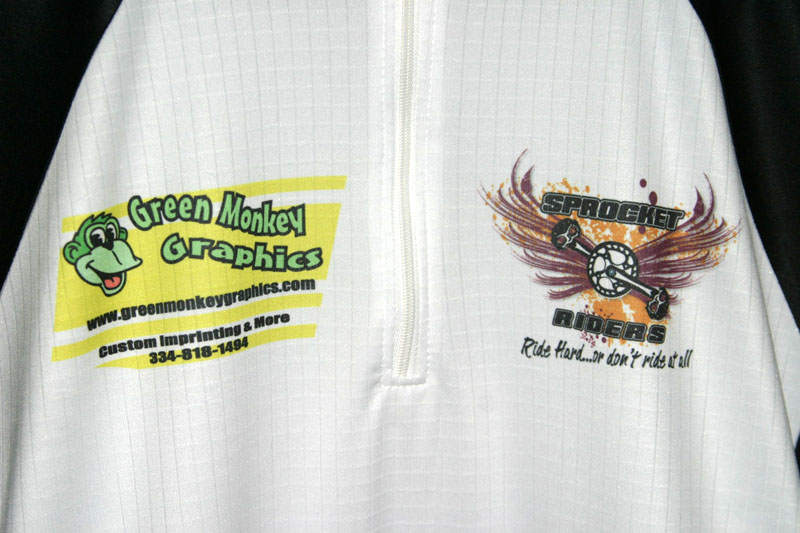 Vapor Cycling Jerseys made with sublimation printing