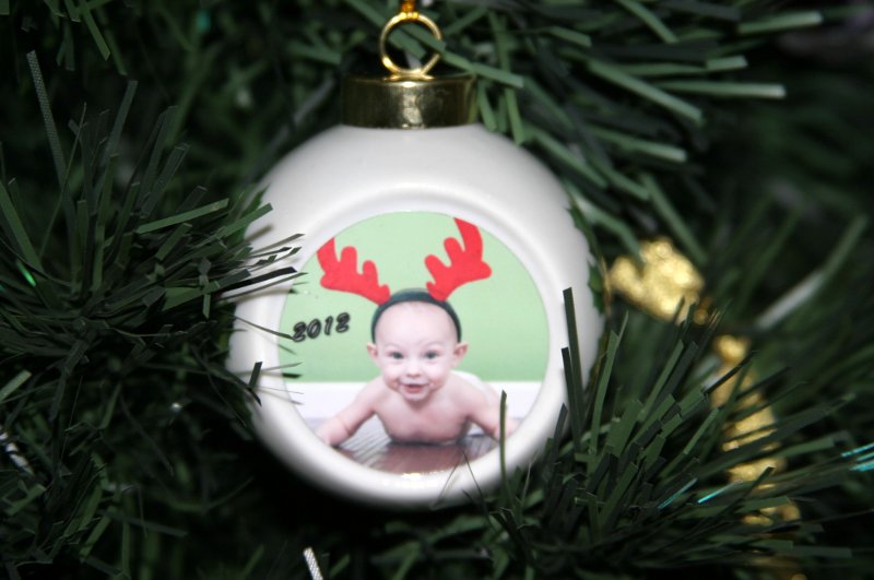 Ball Ornament (Z04) made with sublimation printing