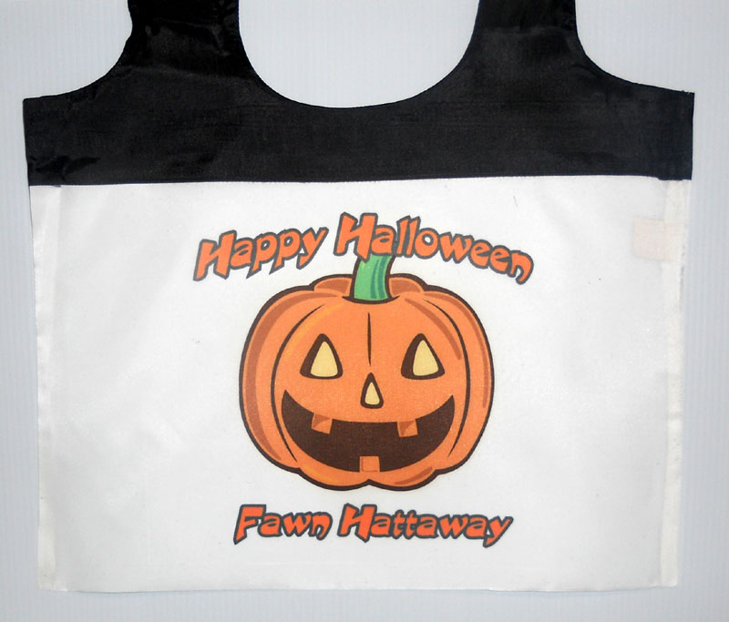 Halloween Tote Bag made with sublimation printing