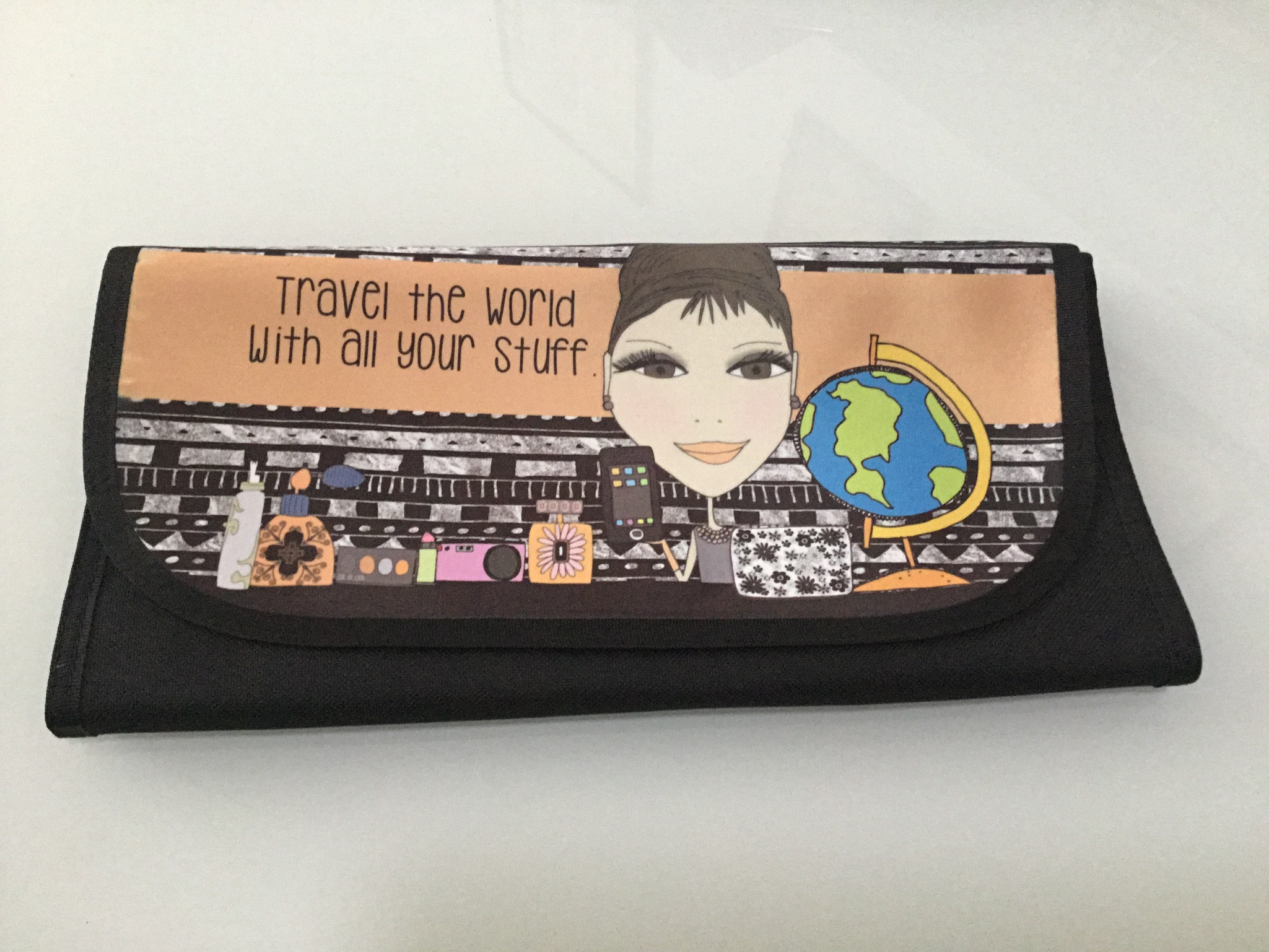 Travel Bag made with sublimation printing