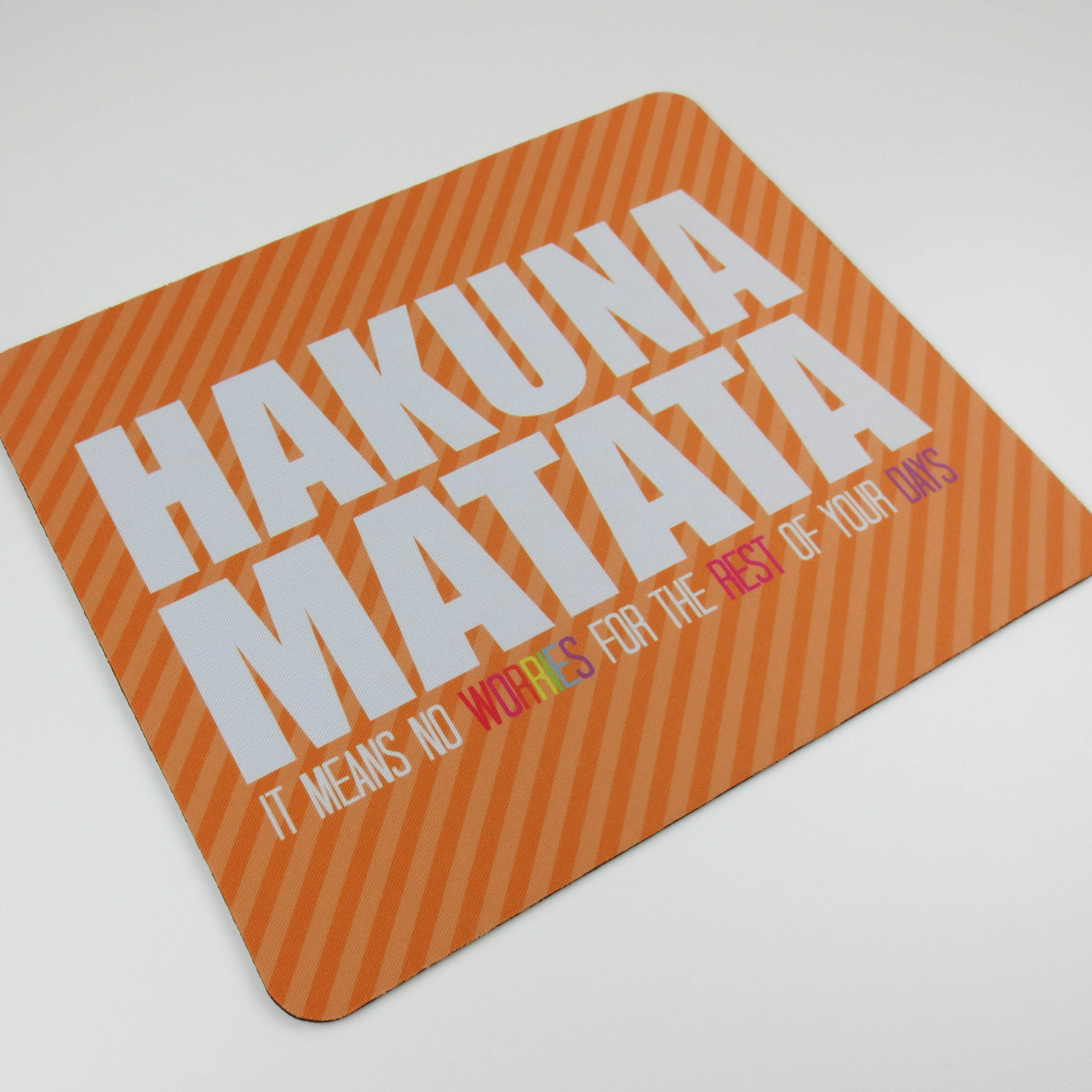 Hakuna Matata made with sublimation printing