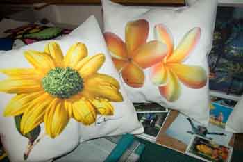 Pillow Designs by Pamela made with sublimation printing
