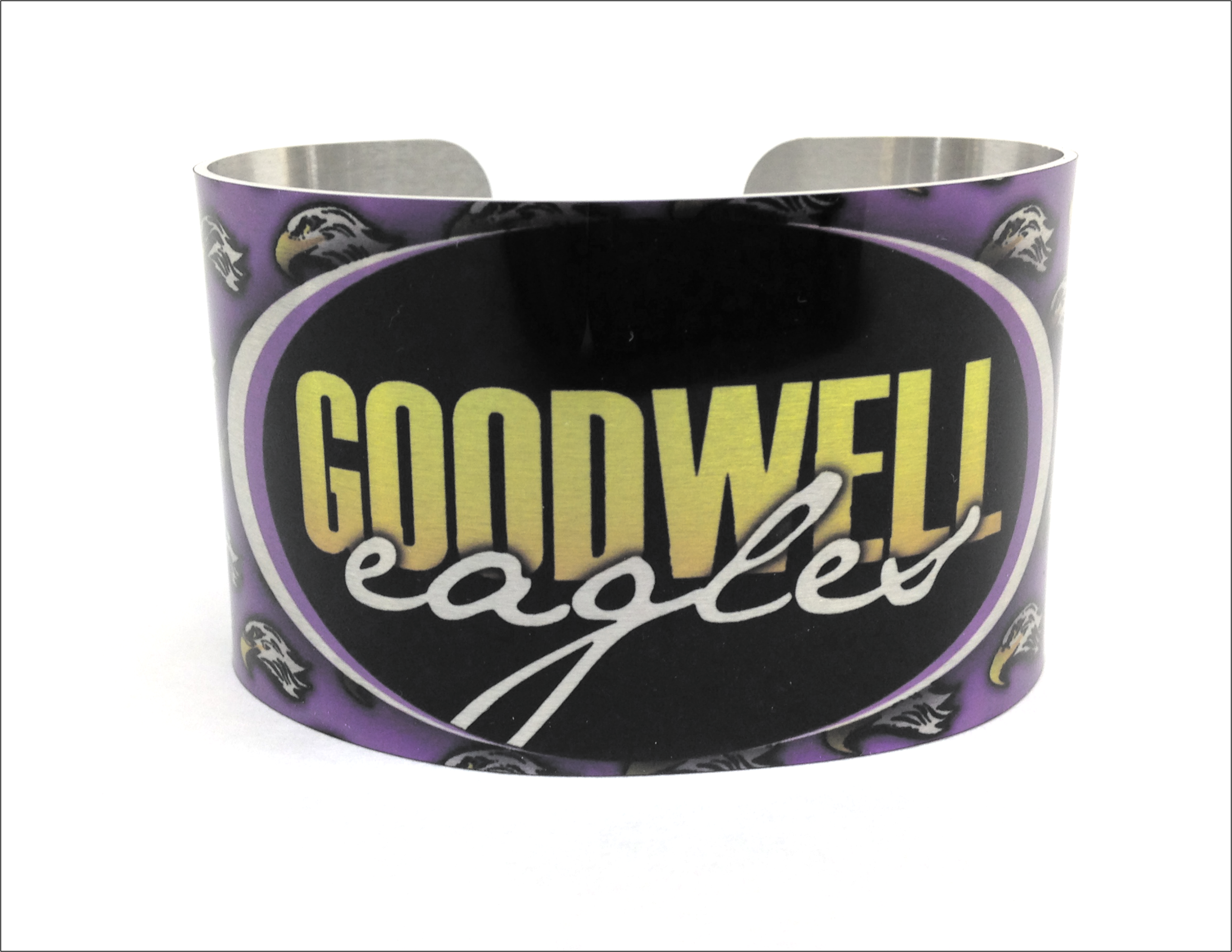 Eagle Large Cuff made with sublimation printing