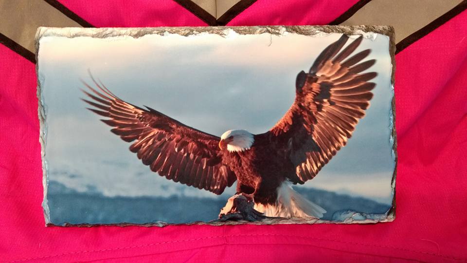 Slate made with sublimation printing