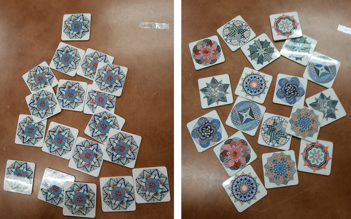 Memory Game made with sublimation printing