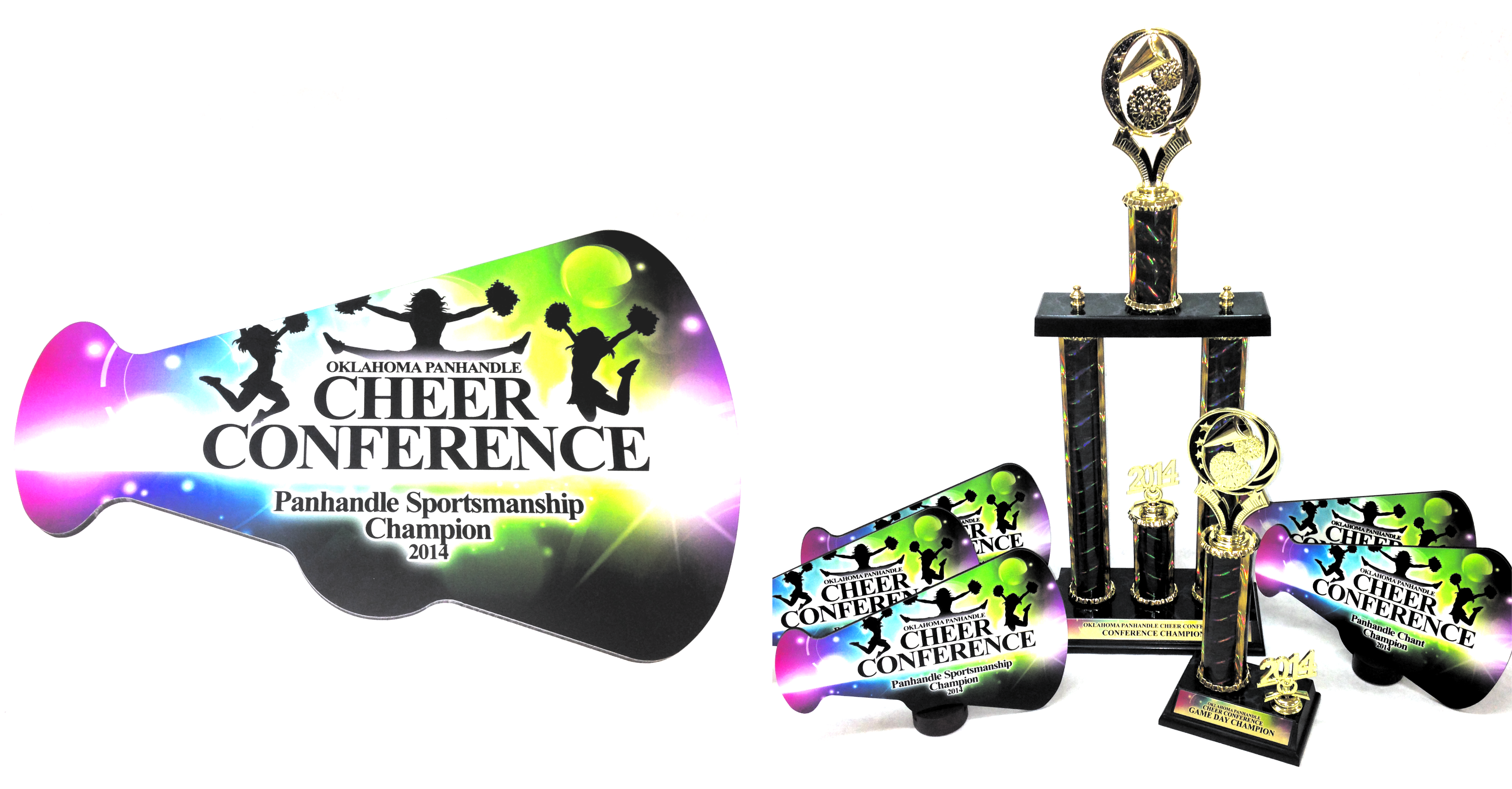 OPCC Awards made with sublimation printing
