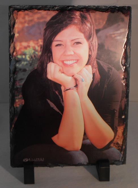 Photo Slate made with sublimation printing