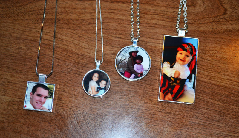 New Jewelry Pieces made with sublimation printing