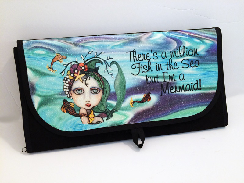 Painted Lady Travel Bag made with sublimation printing
