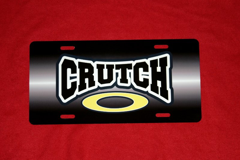 Sports License Plate made with sublimation printing