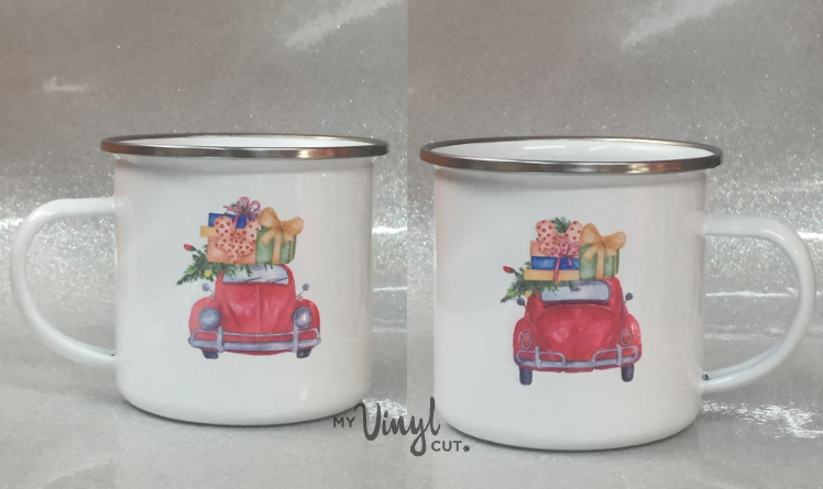 Holiday Camp Cup made with sublimation printing