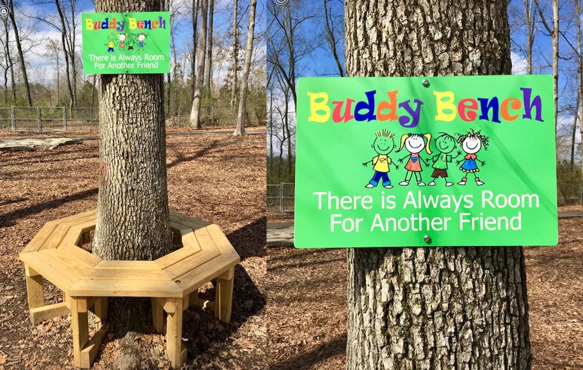 Bench Buddy made with sublimation printing